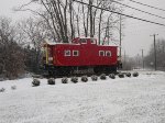 Ironton Railroad caboose #6